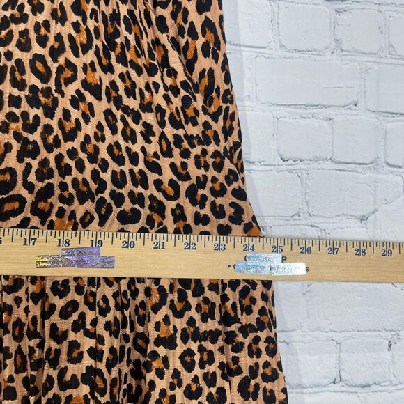 Wonderly Dress Womens Plus 3X Animal Print Ruffle Baby Doll Festival Date Night - Picture 13 of 15